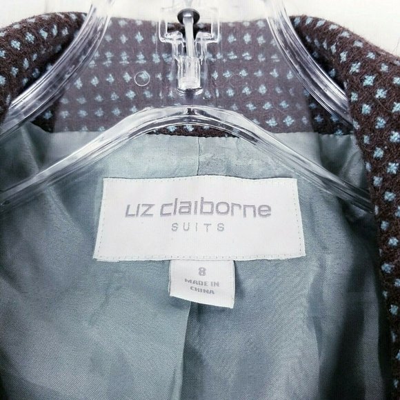 Liz Claiborne Button Blazer Size 8 - Picture 2 of 9